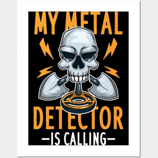 Metal Detecting Posters and Art